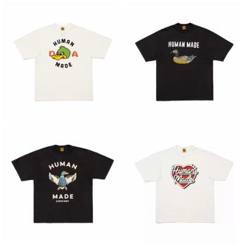 2025SS New Arrivals Human short sleeved T-shirt竹節棉短袖T恤