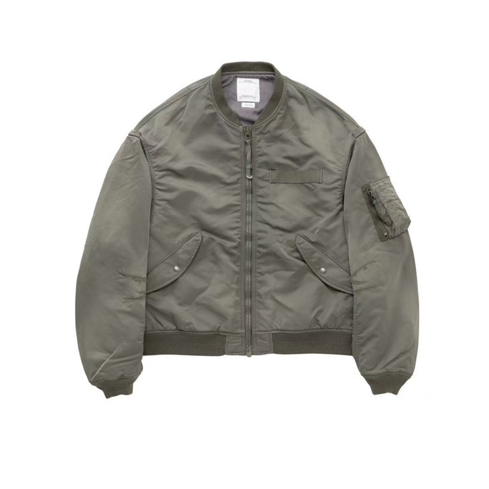 未使用　VISVIM FIL THORSON MA-1 ヴィンテージ加工 XL VISVIM FIL 23AW THORSON MA1 日潮中村泥染破壞水洗飛行夾克外套|夾克