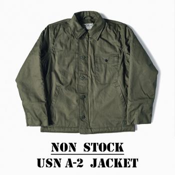 美式復古 NON STOCK 海軍A-2甲板服 男士USN A2加厚羊羔絨夾克N1