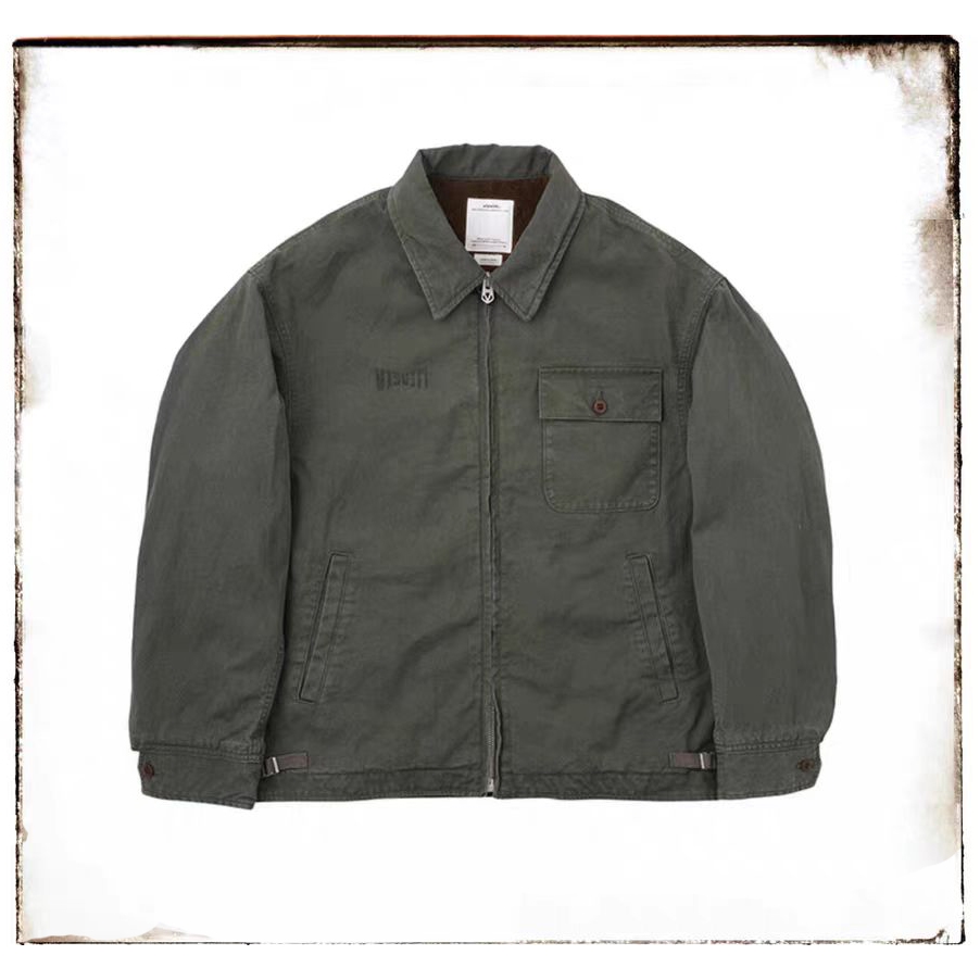 VISVIM FIL 24SS RODNEY 水洗做舊工裝夾克日潮中村秋冬季棉外套|夾克