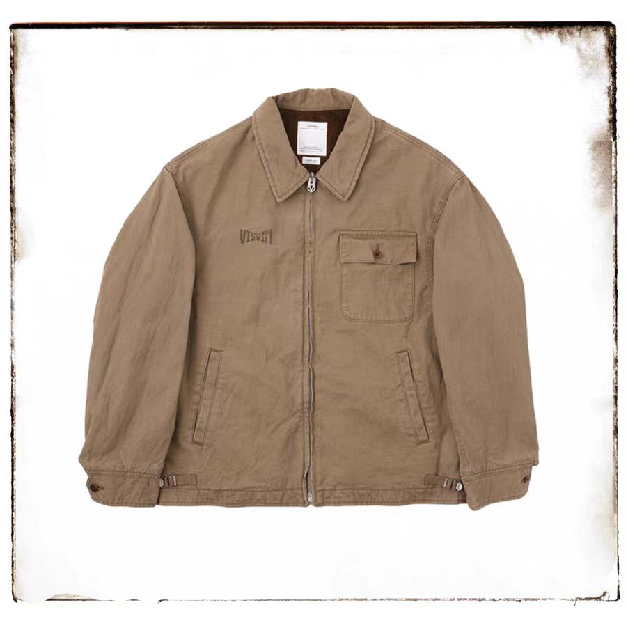 VISVIM FIL 24SS RODNEY 水洗做舊工裝夾克日潮中村秋冬季棉外套|夾克