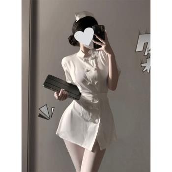 性感萬聖節夜場可愛白衣天使純欲制服套裝醫生cosplay女僕護士裝