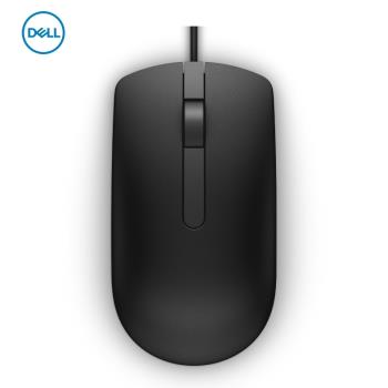 Dell/戴爾筆記本臺式機遊戲家用辦公有線無線滑鼠MS116原裝鍵盤
