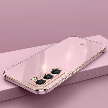 適用OPPO Reno12 5G國際版手機殼防摔Reno12pro 5G矽膠保護套CPH2625軟海外版CPH2629電鍍個性創意簡約新款