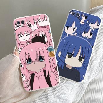 適用於OPPOA5手機殼a7孤獨搖滾oppoa7x後藤一里a1蘿莉oppoa3波奇醬A3防摔0pp0A5全包a7x軟膠a5保護套可愛女
