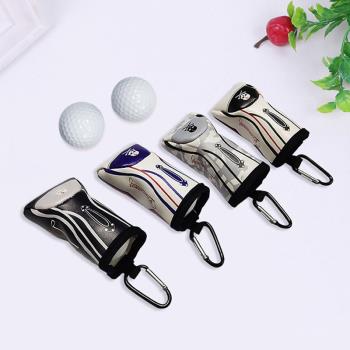 裝備用品 戶外韓版新款 高爾夫球包迷彩骷髏腰掛式GOLF球皮套混色