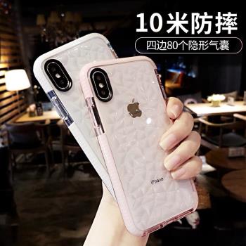 適用蘋果X手機殼新款Max高檔8plus全包防摔7男14女款6s矽膠xr軟套13iPhone11pro超薄15p透明個性12mini網紅xs