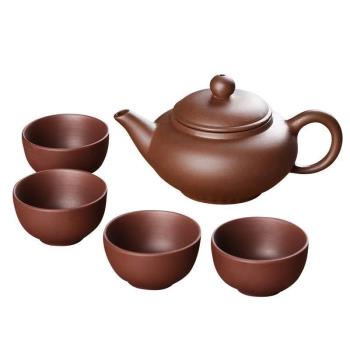 兒童過家家玩具茶壺紫砂壺純手工可出水倒茶泡茶真茶具套裝便宜送