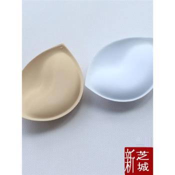 買2送1加厚聚攏泳衣胸墊插片抹裹胸運動內衣文胸瑜伽服海綿墊透氣