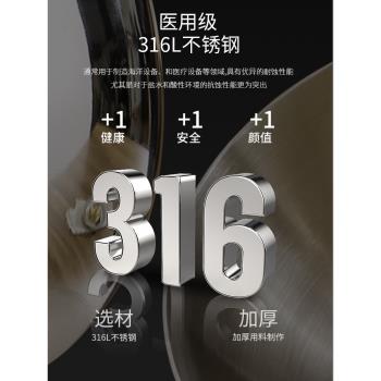 平底煎鍋無塗層電磁爐專用不銹鋼