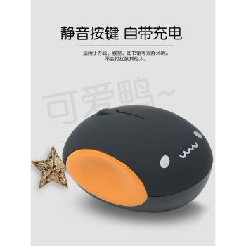 可愛女生雙模藍芽卡通無線滑鼠