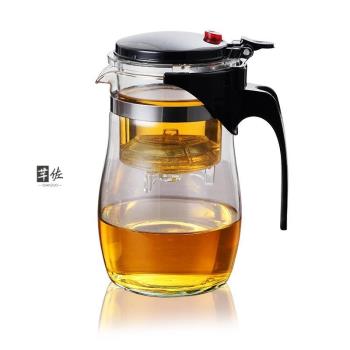 飄逸杯耐熱泡茶器功夫泡茶壺家用沖茶器過濾內膽玻璃茶壺套裝茶具