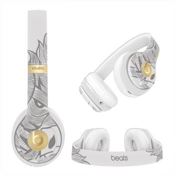 適用魔音錄音師beats Studio2beats studio3無線耳機迷彩塗鴉貼紙