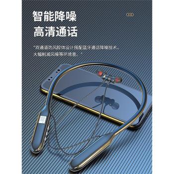 2025新款掛脖式無線藍牙耳機立體環繞音質超長續航入耳式降噪通話