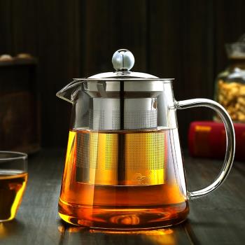 家用耐高溫加厚套裝玻璃茶壺