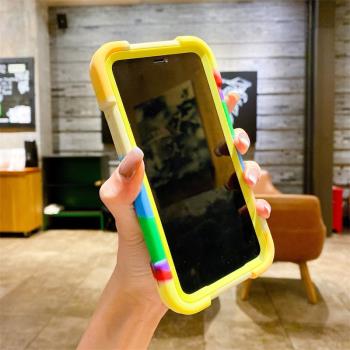 蘋果iphone11三合一矽膠高出螢幕