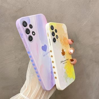適用三星a32 5g手機殼潮ins風samsung a32個性創意galaxya32保護套sxa32新款女可愛心三星A325g全包矽膠防摔