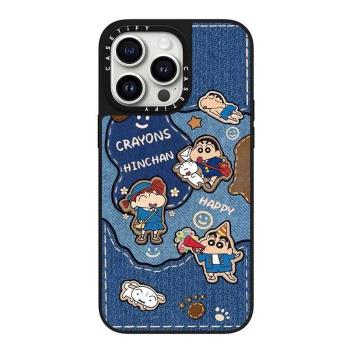 CASETiFY聯名睡衣蠟筆小新蘋果手機殼適用iPhone12-16pm卡通