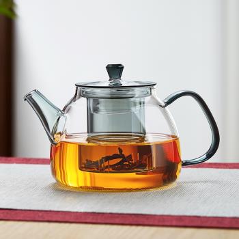 玻璃茶壺耐高溫加厚2025新款高硼矽茶水分離家用電陶爐燒水泡茶壺