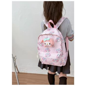 卡通兒童書包印花雙肩包可愛幼兒園寶寶小學生男女童外出背囊包包