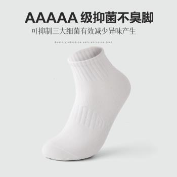 諸暨襪子男純棉春夏按摩底透氣防臭運動春秋季女士短筒襪抗菌中筒