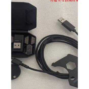 羅技g502無線滑鼠接收器配重蓋充電線數據線G903底蓋配件適配器