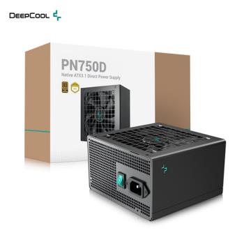 DeepCool 九州風神 PN750D/750W/80PLUS金牌/直出線/電源供應器/POWER