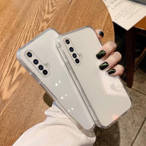 OPPO RealmeX50透明手機殼簡約少女個性全包真我X50保護套防摔潮