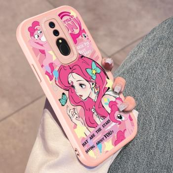 適用OPPOA9手機殼小馬公主OPPOK12高階感K11/K10/K9保護套新款A5/A7女全包A11S卡通K5K3K7軟矽膠X防摔PRO