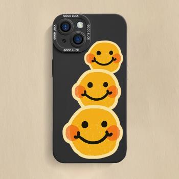 蘋果14手機殼8p潮牌x創意16全15包xs蘋果15套iPhone11pro max高階感蘋果7plus矽膠se4官方6splus個性液態矽膠