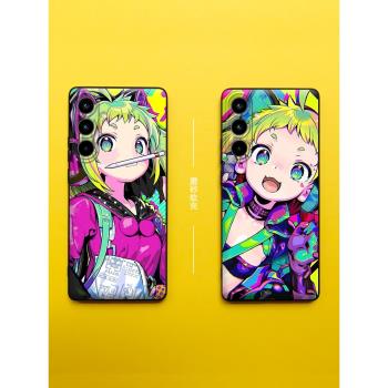 適用三星a55手機殼多娜Galaxya35保護套一起做壞事a25周邊a15防摔a53動漫a51/a52二次元m54/m53磨砂m33軟矽膠