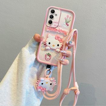 適用三星Galaxy A55 5G海外版A53 5G手機殼A54 5G國際版A52氣囊防摔A52S保護套個性創意卡通可愛男女情侶新款