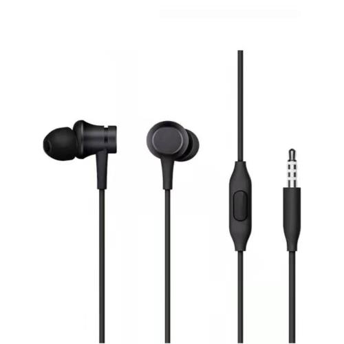 MIUI/小米有線耳機3.5mm清新活塞版線長1.35米麥克風通話運動耳機