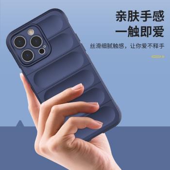 幻盾三星A55手機殼A54液態矽膠套5G膚感純色精孔鏡頭全包防摔軟殼防滑加厚保護套植絨簡約新款時尚潮男女適用
