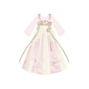 六一兒童漢服g洋裝女童春夏2023新款中國風超仙古裝舞蹈表演服裝