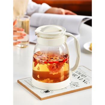 玻璃茶壺功夫泡茶壺家用大號水壺單壺耐熱過濾花茶壺紅茶茶具套裝