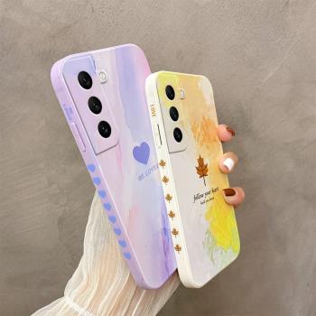 適用於三星S21手機殼全包邊簡約galaxy s21網紅保護套samsung s21手機套ins風可愛女生SM-G9910卡通軟殼s2l潮
