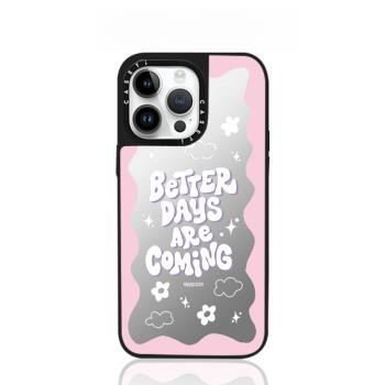 caseti聯名趙露思好事發生手機殼iPhone16promax蘋果15可愛13女生12高階感14透明防摔鏡面MagSafe磁吸華強北