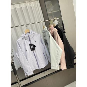 男女情侶款！防風防水！外貿男裝春季戶外運動休閑沖鋒衣連帽外套