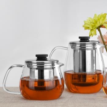 日本KINTO玻璃茶壺耐高溫泡茶壺不銹鋼過濾網茶杯花茶泡茶器 茶具
