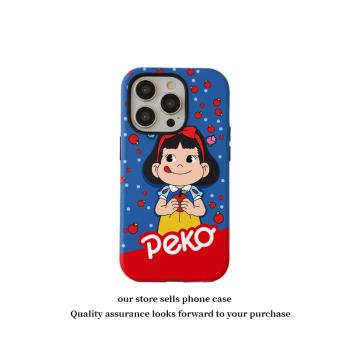 殼殼大世界不二家白雪公主適用蘋果16promax手機殼iPhone14新款13磁吸菲林二合一蘋果12防摔15plus高階感全包