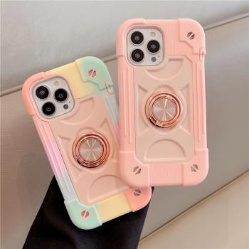 高出螢幕13適用14蘋果12手機殼iphone11加厚promax氣囊pro防摔X保護XR包邊xsmax套8plus全包7P矽膠xsxmax女6s