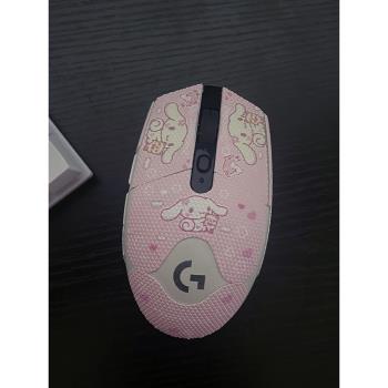 羅技G304防滑貼無線滑鼠G102一代二代側邊全包掌心貼防護吸汗貼紙