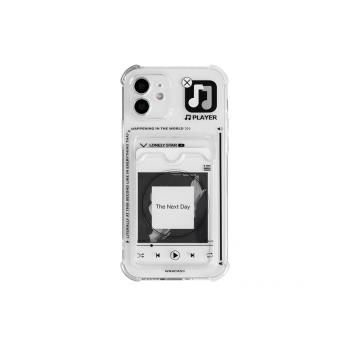 抖音同款插卡音樂cd唱片圖案卡套手機殼適蘋果iPhone13手機殼14pro蘋果12promax全包11新款xs設計感xr高階78p