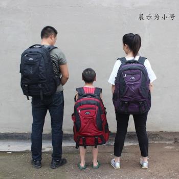 打工揹包防水牛津布超大容量雙肩旅行棉被衣服包男長途行李大行囊