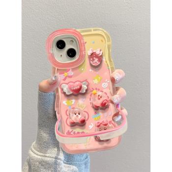 iPhone13星之卡比矽膠保護套蘋果