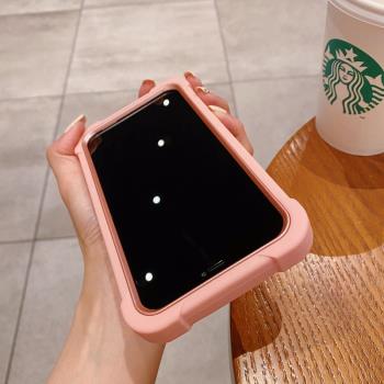 蘋果12手機殼13套iphone11氣囊X防摔promax加厚XR全包xsmax帶支架8plus三合一7P矽膠6sp套ip6s女SE包邊十三pm