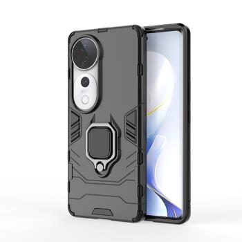 適用VIVO V40 5G海外版手機殼V40Pro 5G國際版車載指環支架軟邊硬殼保護套氣囊防摔個性創意商務簡約新款