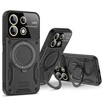 紅米note13手機殼新款鏡頭全包磁吸矽膠防摔高階感紅米note13pro個性創意保護套帶支架超薄外殼網紅男女款5G