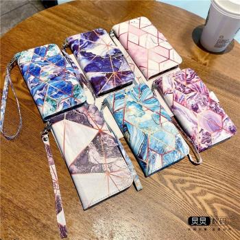 適用於三星a42手機殼防摔Galaxy a42保護套SM-A4226B皮套大理石紋